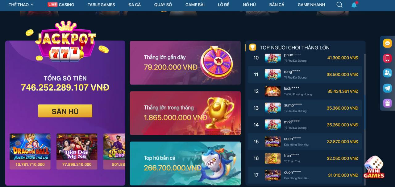 Săn Jackpot khủng, đổi đời trong chớp mắt!